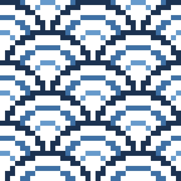 青海波(オリジナルデザイン)