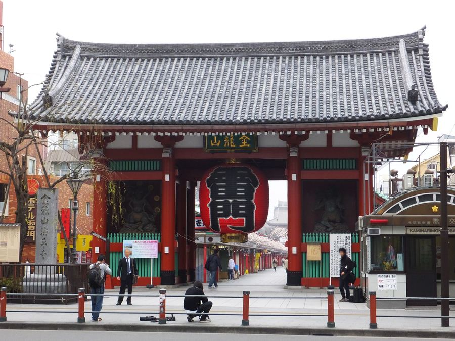 浅草寺・雷門の現在の様子