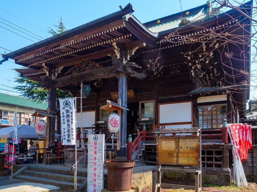 手児奈霊神堂(弘法寺)の現在の様子
