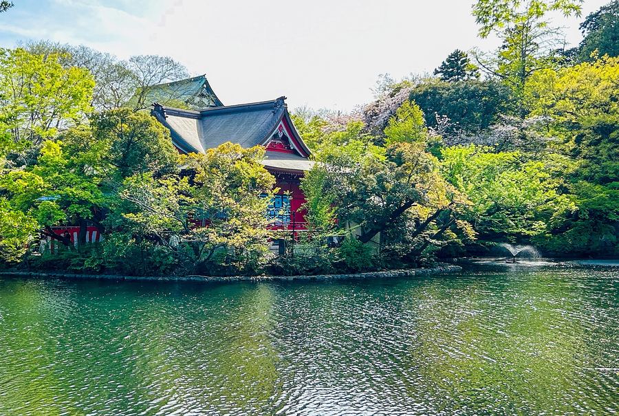 井の頭恩賜公園・弁天堂の現在の様子