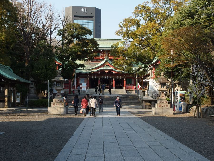 富岡八幡宮(通称・深川八幡宮)の現在の様子