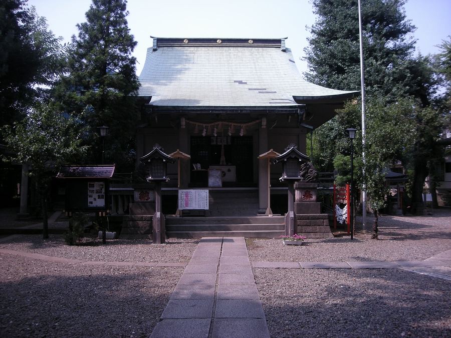 上目黒氷川神社(浅間神社を合祀)の現在の様子