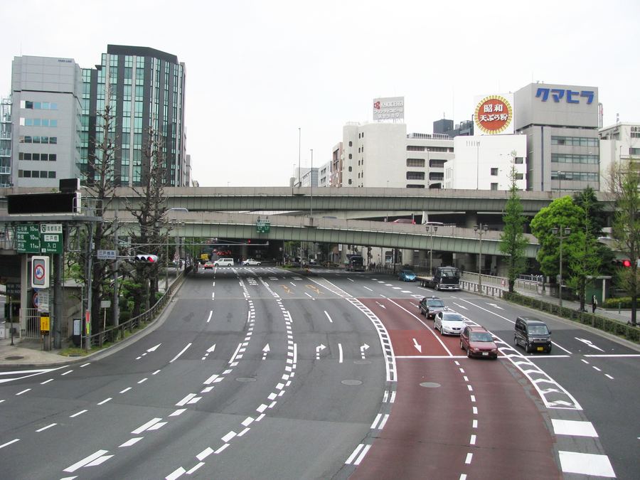 日本橋・江戸橋の現在の様子