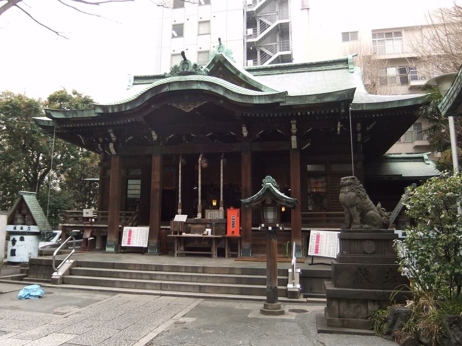 鐵砲洲稲荷神社の現在の様子