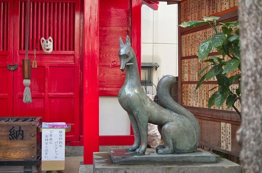 装束稲荷神社の現在の様子