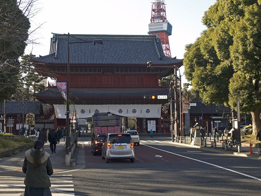 増上寺の現在の様子