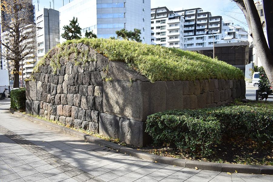 高輪大木戸跡の現在の様子
