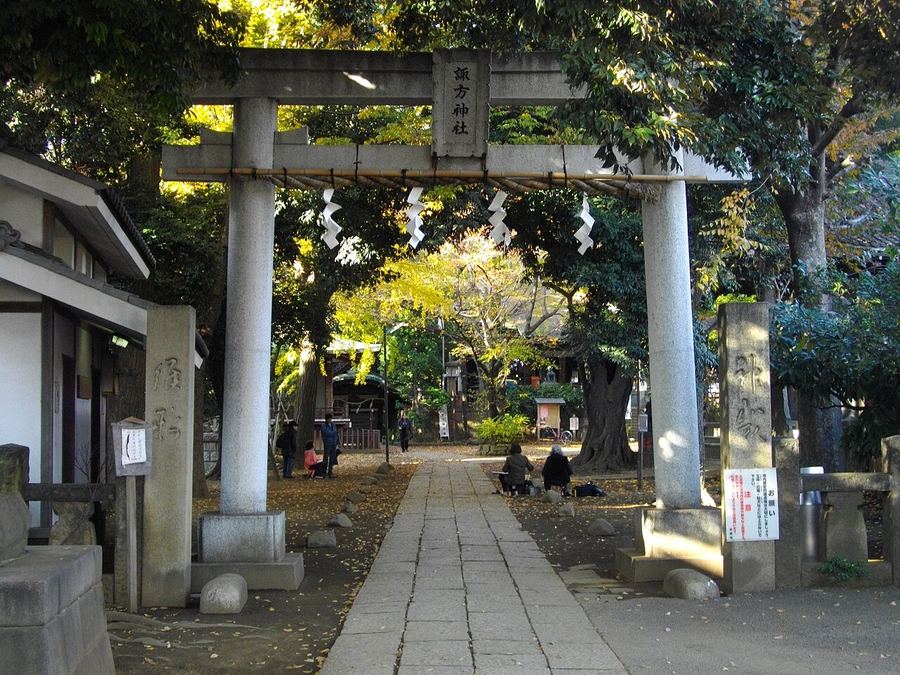 諏方神社周辺の高台の現在の様子